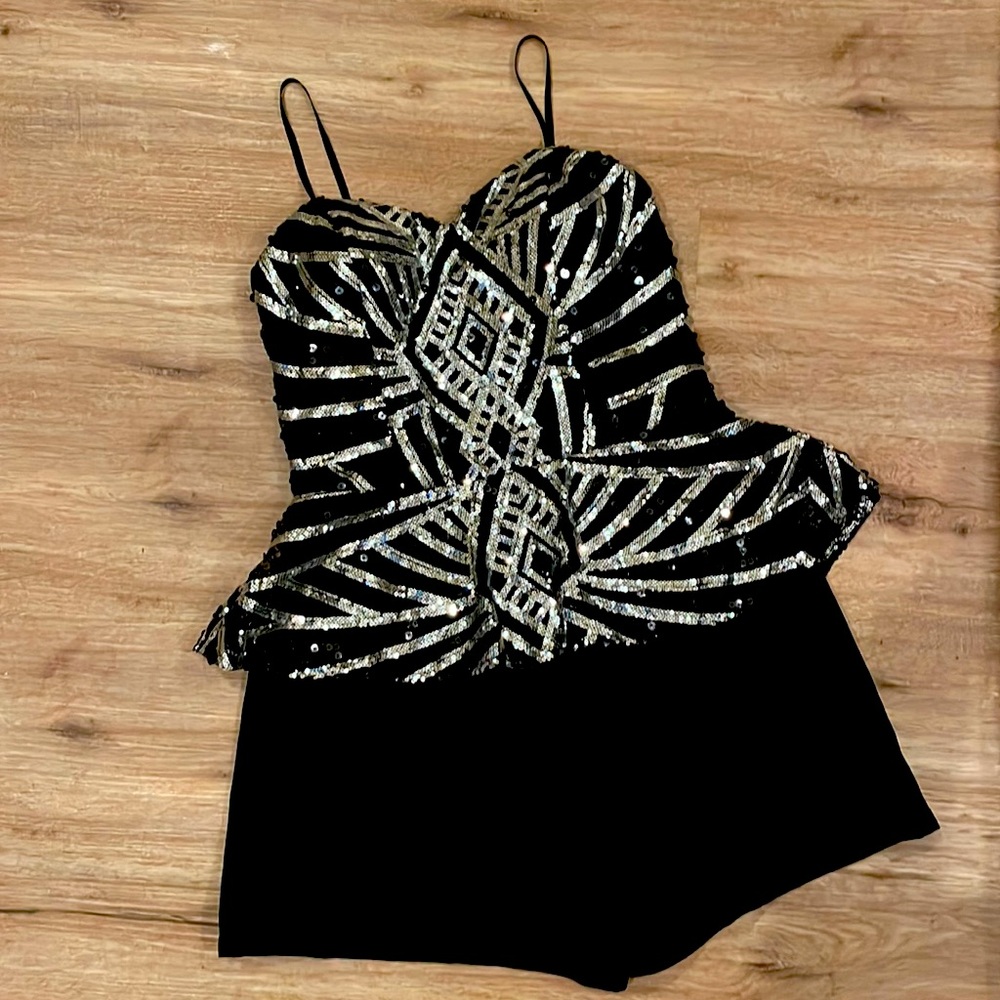 Sequence Shorts Romper